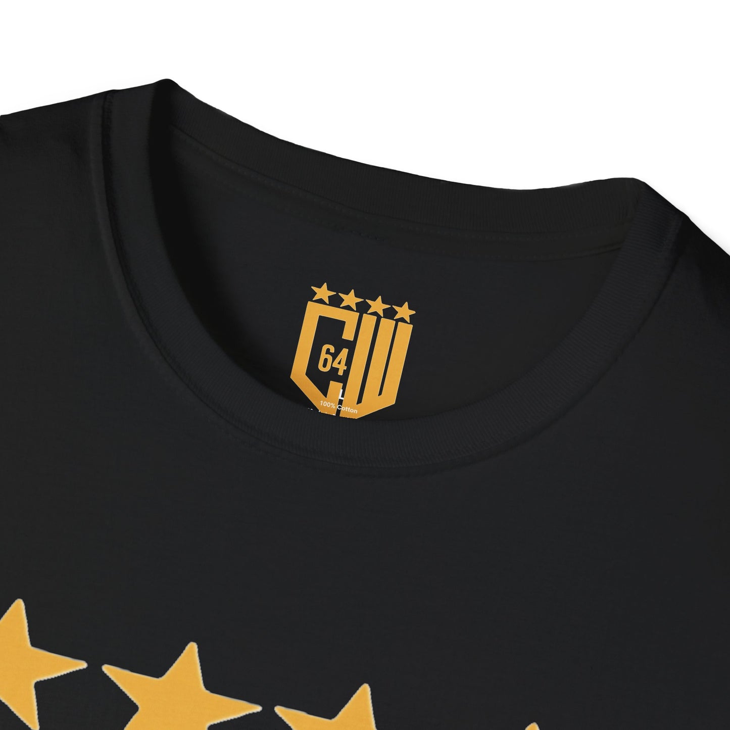 Stylish Unisex Softstyle T-Shirt with CW64 Logo - Perfect for Sports Fans