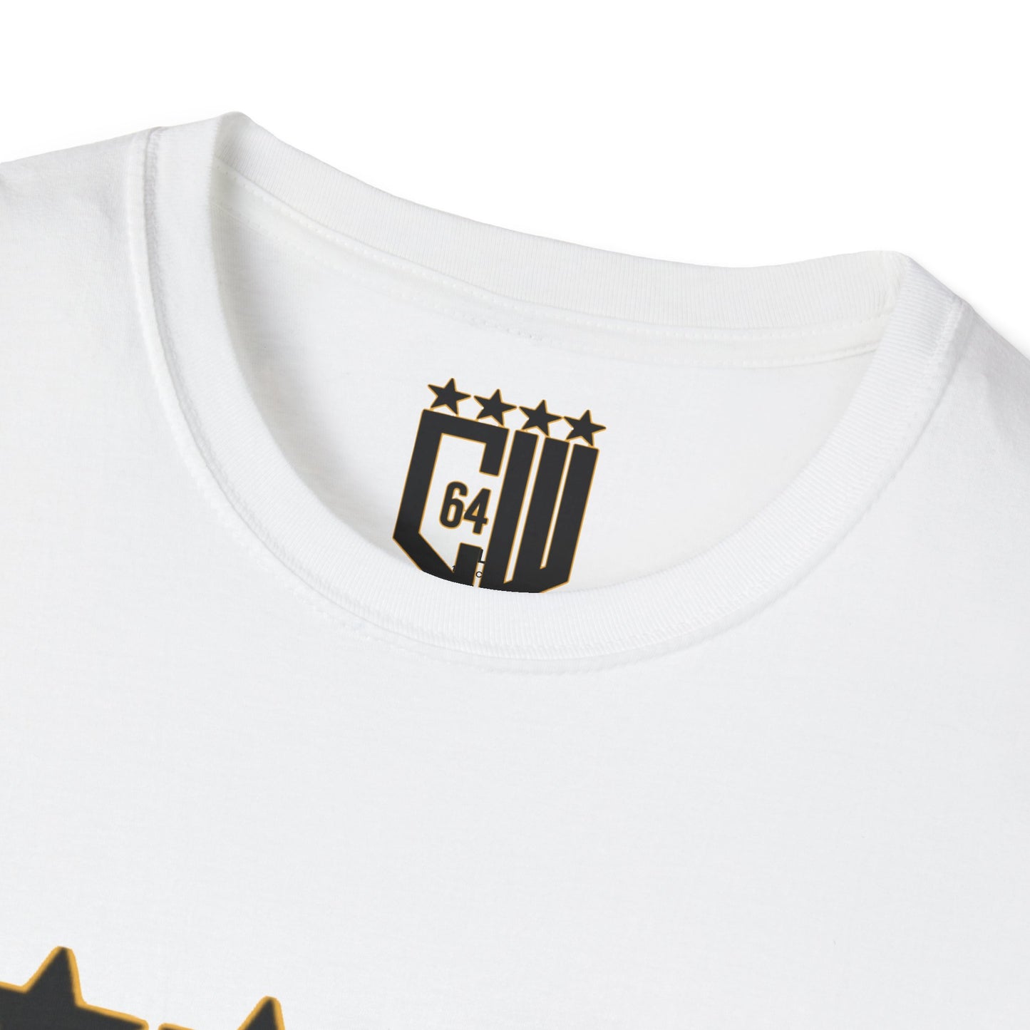 CW64 Unisex Softstyle T-Shirt - Stars and Shield Design