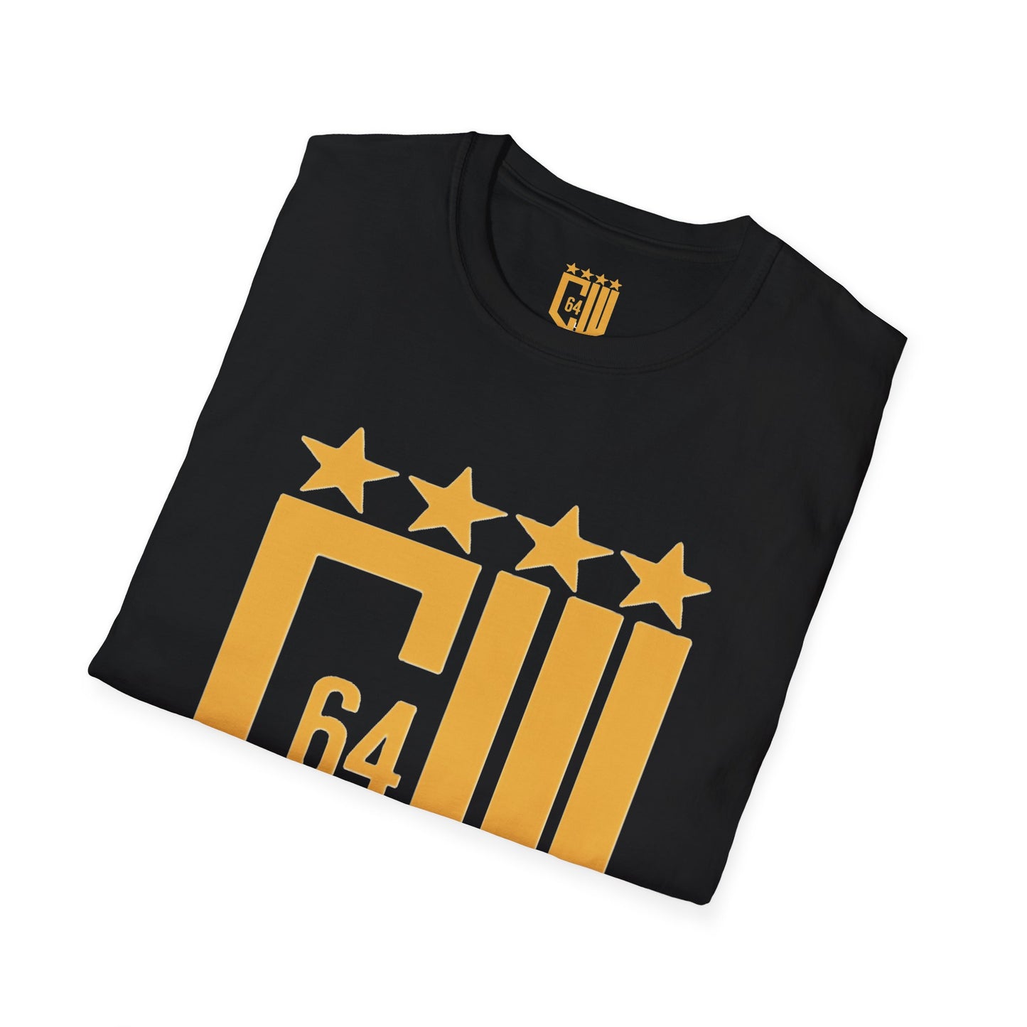 Stylish Unisex Softstyle T-Shirt with CW64 Logo - Perfect for Sports Fans