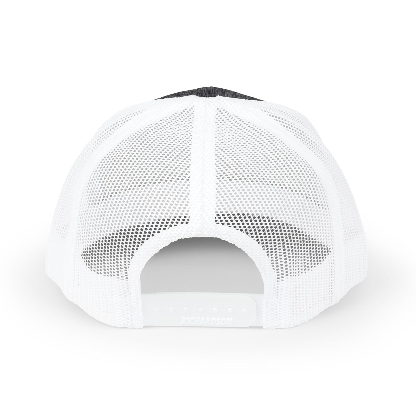 White Embroidered Snapback Trucker Cap - Cool Casual Style for Everyday Wear